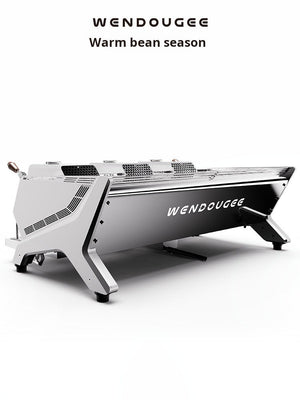 Wendougee coffee machine semi-automatic commercial three-head espresso maker for busy cafes and restaurants