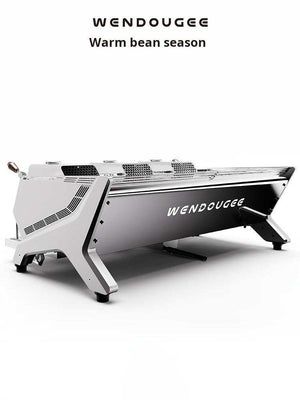 Wendougee coffee machine semi-automatic commercial three-head espresso maker for busy cafes and restaurants