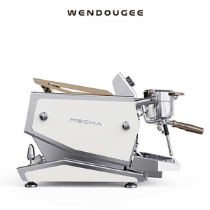 Wendougee MECHA Series advanced commercial espresso machine with dual-boiler system and digital controls