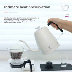 Hario Temperature Control Smart G stainless steel pour-over kettle with digital thermostat and precision gooseneck spout