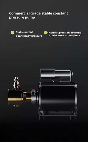 Wendougee SDRAGON-SAT high-volume dual-boiler espresso machine with touchscreen for professional coffee shops