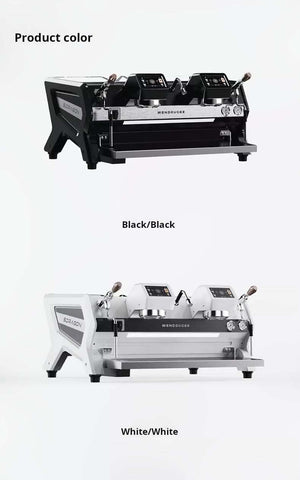 Wendougee SDRAGON-SAT professional dual-boiler espresso machine with touchscreen for high-volume coffee shops