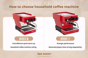 La Marzocco Linea Micra compact home espresso machine with digital controls and dual boiler system