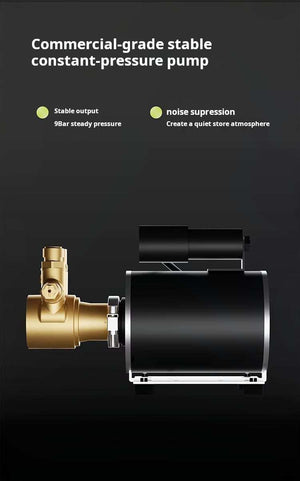 Wendougee coffee machine semi-automatic commercial three-head espresso maker for professional cafes