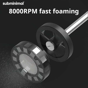 Subminimal Coffee Milk Blender electric milk frother for creamy coffee foam and milk mixing at home