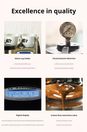 La Marzocco GS3 professional-grade dual boiler home espresso machine with sleek design