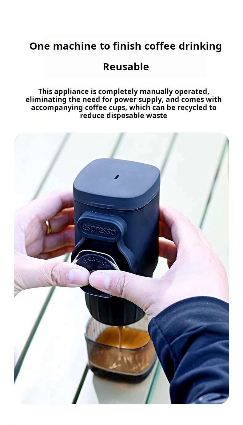 AeroPress Pro 15-bar portable espresso maker with manual hand-pump and compatibility for capsules and ground coffee