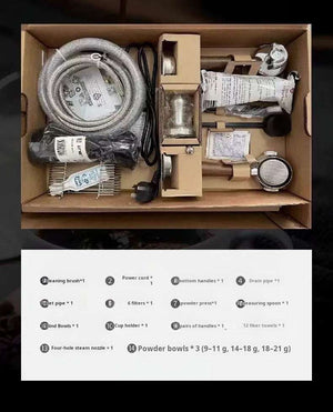 LELIT Bianca V3 commercial espresso machine with dual boilers and manual pressure profiling