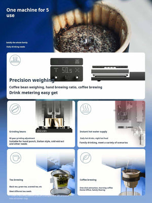 xBloom Studio feature infographic showing components and details