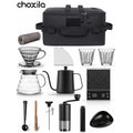 Choxila "Midnight Black" Travel Coffee Set | The Complete Brewing Station