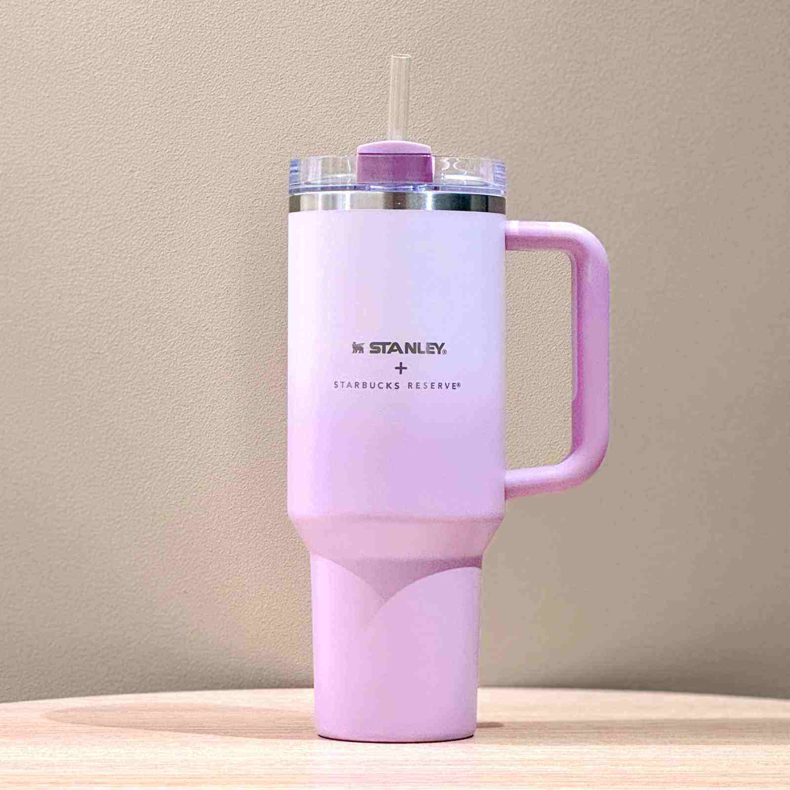 Starbucks Sakura collection pink ceramic mug and polka dot tumbler set with cherry blossom design