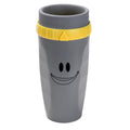 Twizz Lidless Leakproof Silicone Coffee Mug with Straw
