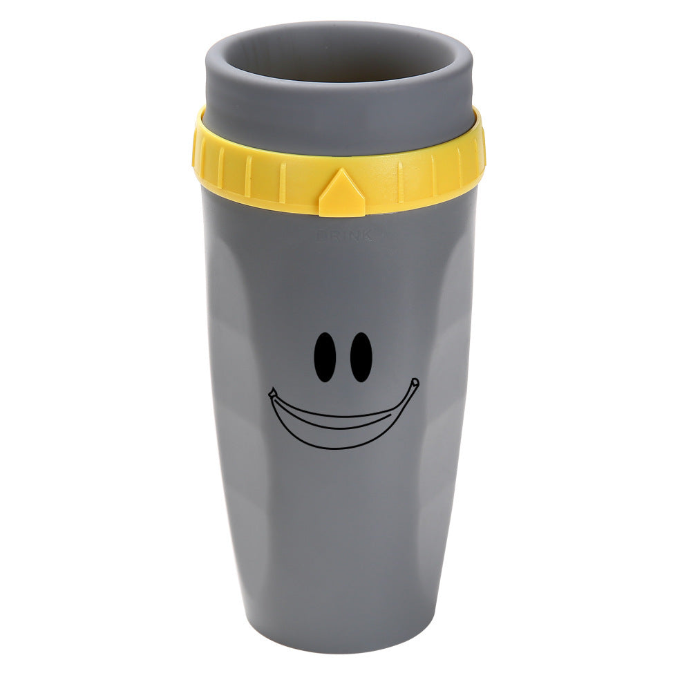 Twizz Lidless Leakproof Silicone Coffee Mug with Straw