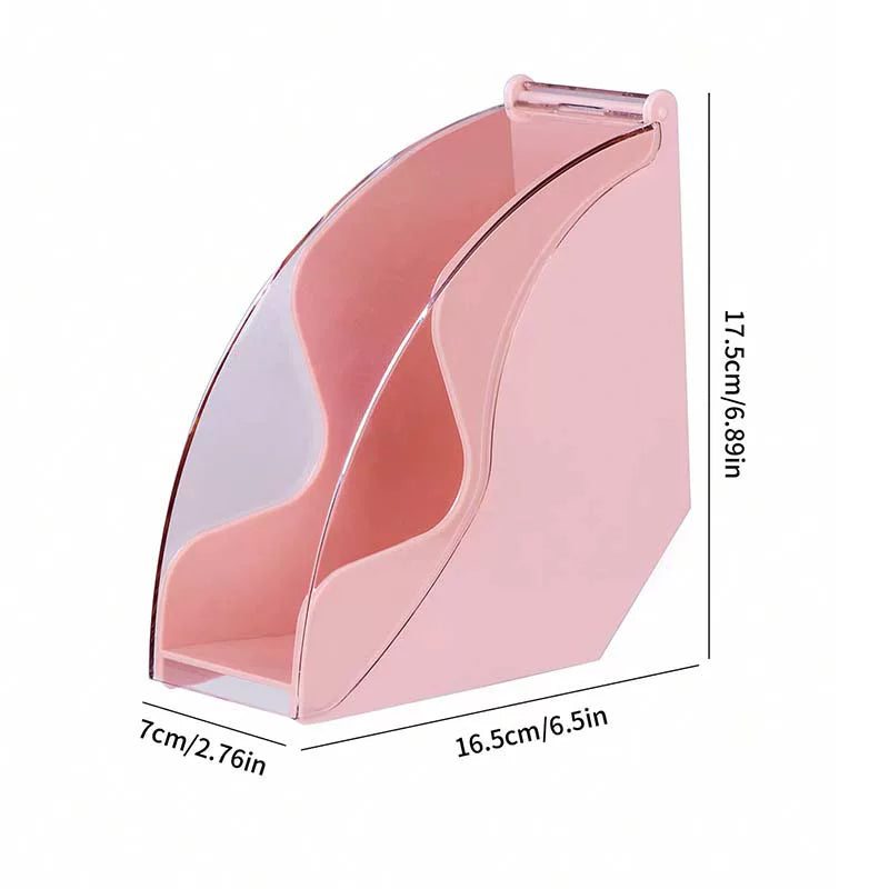 Choxila Pink V60 Fan-Shaped Filter Holder | Elegant Protection & Organization