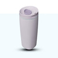 Owala insulated coffee mug in lavender, front view