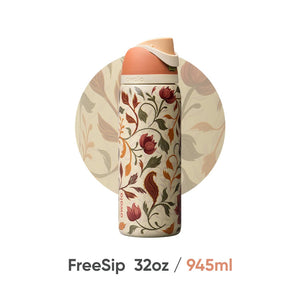 Owala FreeSip Toile Be Home 24 oz bottle front view