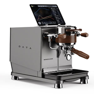 WENDOUGEE DATA S professional dual boiler espresso machine with touchscreen and intelligent pressure profiling