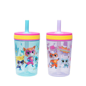 Zak Designs children's straw cup with lid, print choice, product photo ten