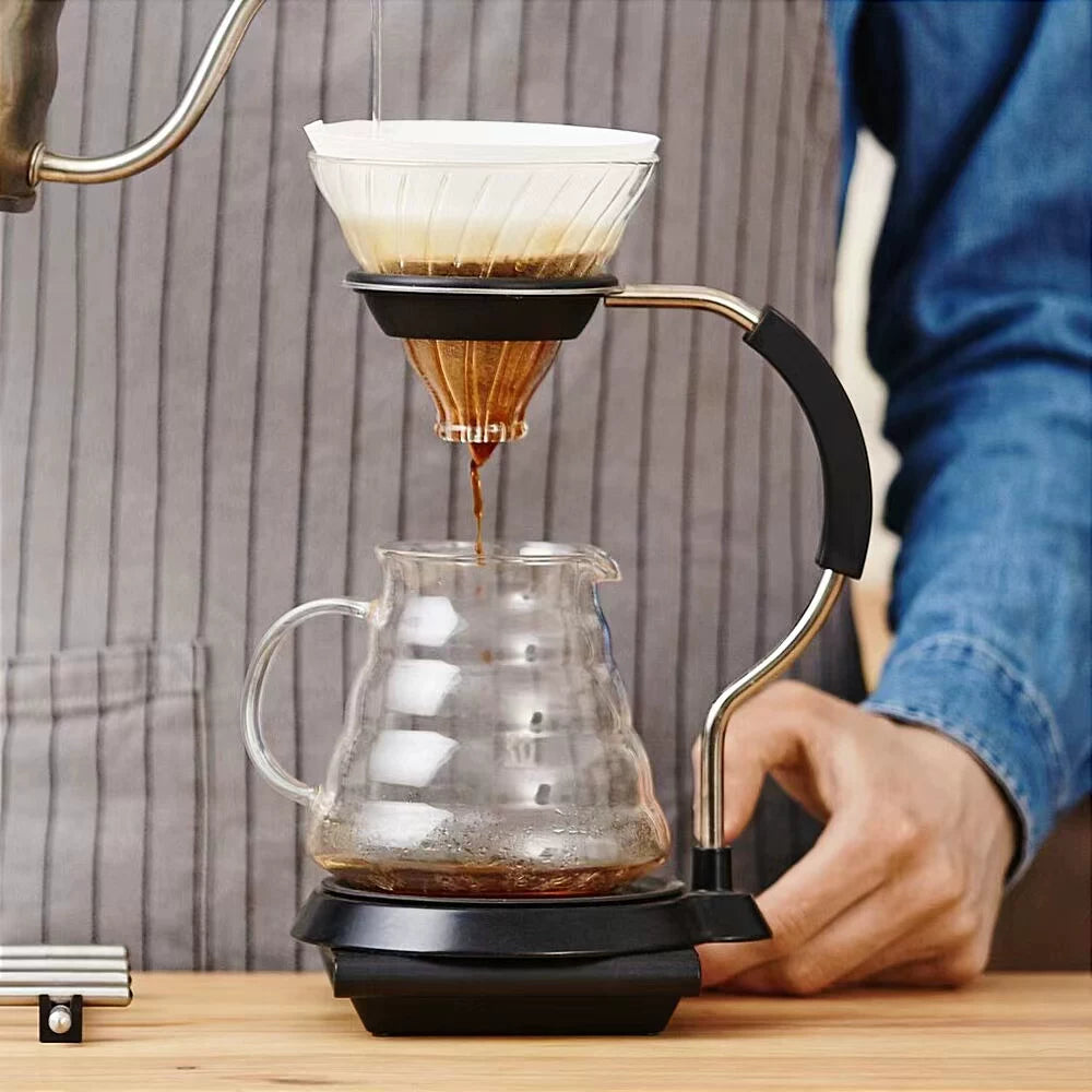 HARIO V60 Glass & Stainless Steel Drip Set | The Ultimate Pour-Over Elegance