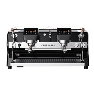 Wendougee SDRAGON-SAT high-volume dual-boiler espresso machine with touchscreen for professional coffee shops