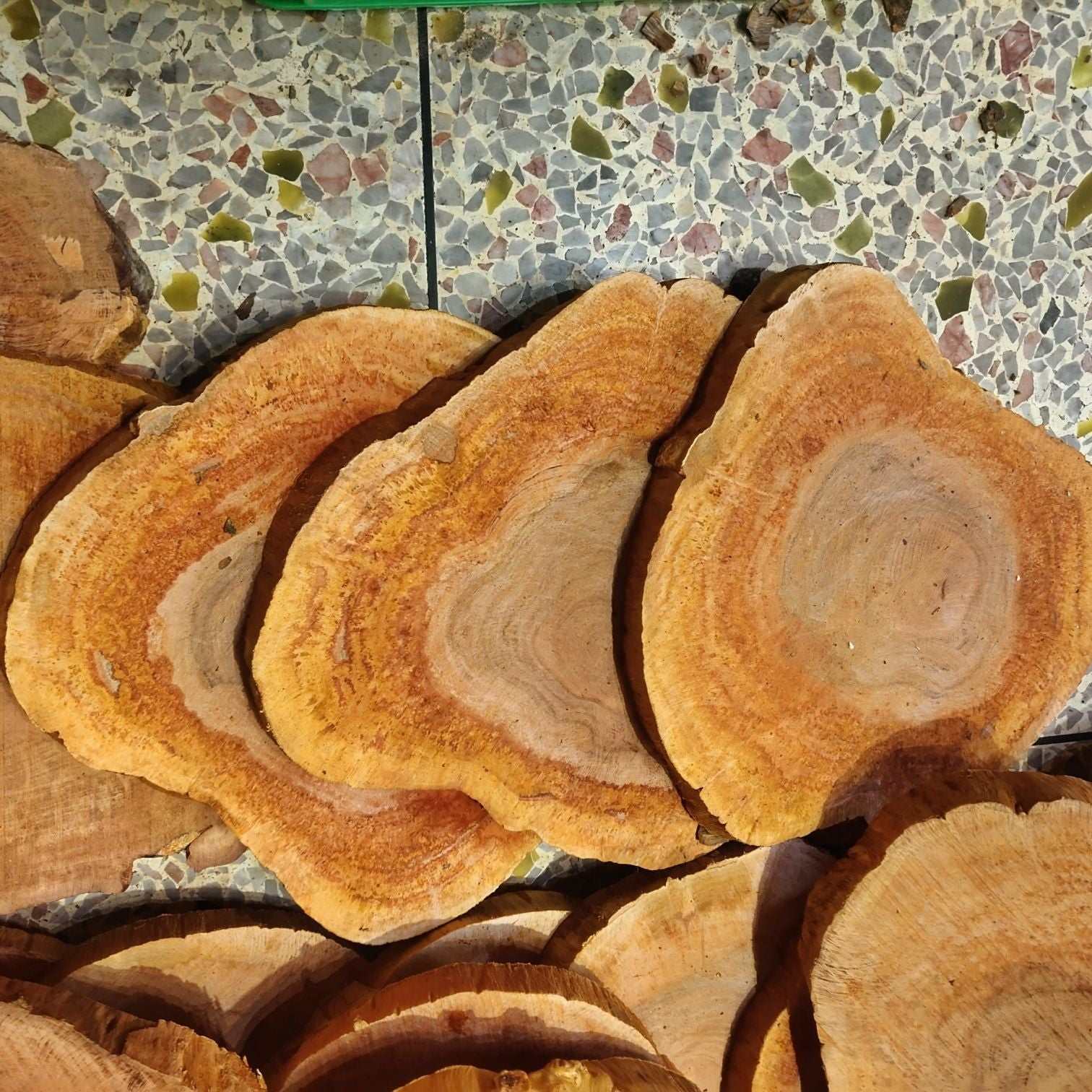 Wooden Coasters | قواعد خشب طبيعي فاخر لعزل الحرارة بأناقة عالية 🪵✨