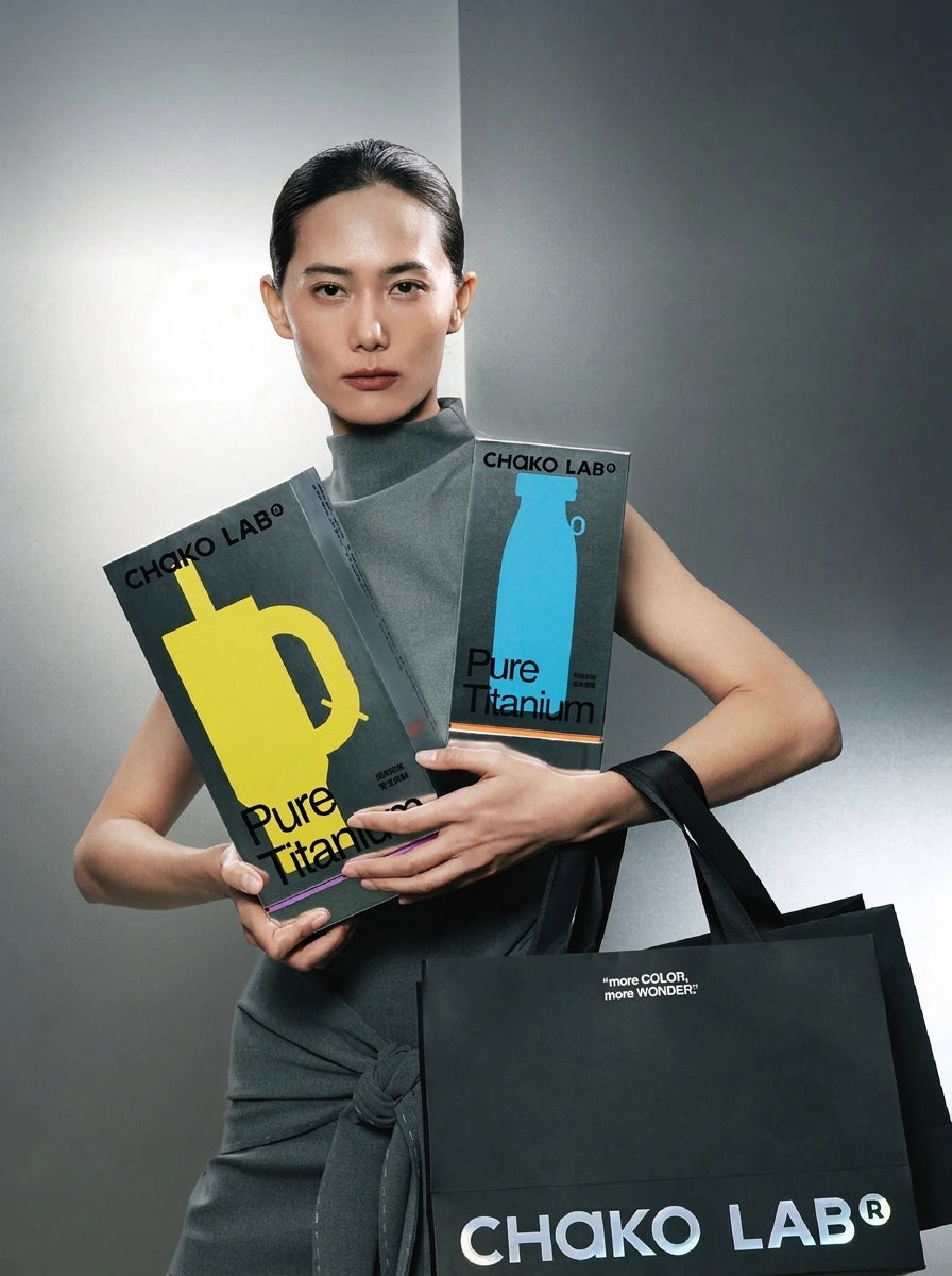 CHaKOLAB titanium tumbler packaging boxes