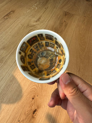 Van Gogh "Magic Tower" Glazed Ceramic Mug | A Masterpiece in Every Sip