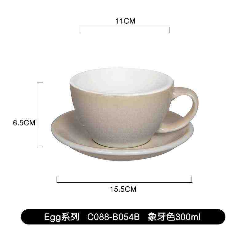 Loveramics Professional Soul Collection vibrant ceramic coffee mugs with ergonomic design and reinforced saucers