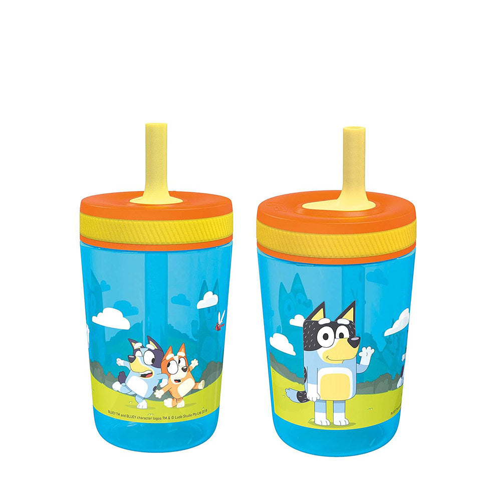 Zak Designs kids plastic straw cup with lid, product photo thirteen
