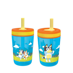 Zak Designs kids plastic straw cup with lid, product photo thirteen