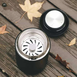 Fellow Carter 3-in-1 Insulated Tumbler Gift Set with three interchangeable lids and ceramic coating, 16oz capacity