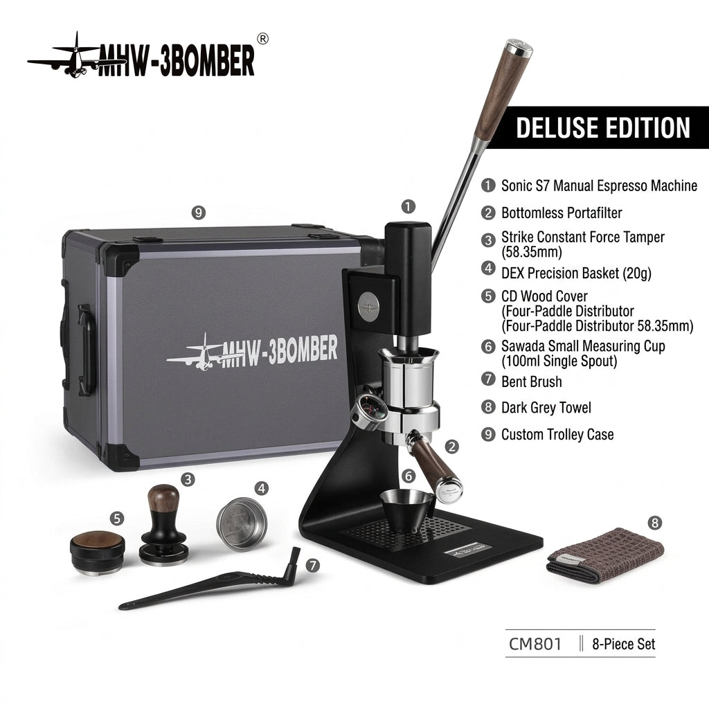 MHW-3BOMBER manual espresso maker, gallery image
