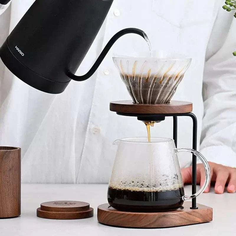 ☕ HARIO V60 Walnut Edition: Premium Craft Coffee Set
