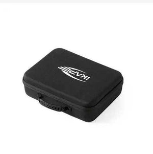 IKAPE Hard Shell portable espresso maker travel case black rugged EVA with custom foam compartments and zipper pocket