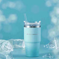 Starbucks x Stanley Ice Blue stainless steel insulated tumbler with spill-resistant lid