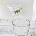 Fuming Cute Handmade Reusable Glass Straws | Cup To Machine