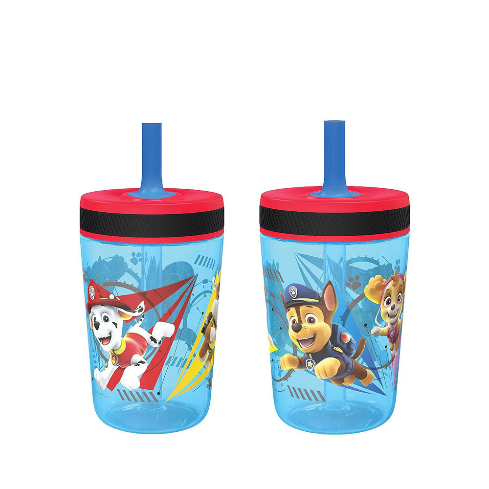 Zak Designs cartoon print straw cup for kids, product photo twenty-eight