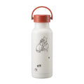 Winnie the Pooh Starbucks cup collection displayed on outdoor picnic setting