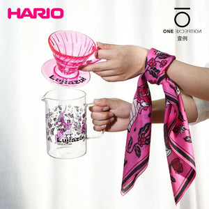 HARIO & MASADA & Lujiazui Coffee Festival 8th Anniversary Joint Hand Pour Set V60 Filter Cup Coffee Pot Limited