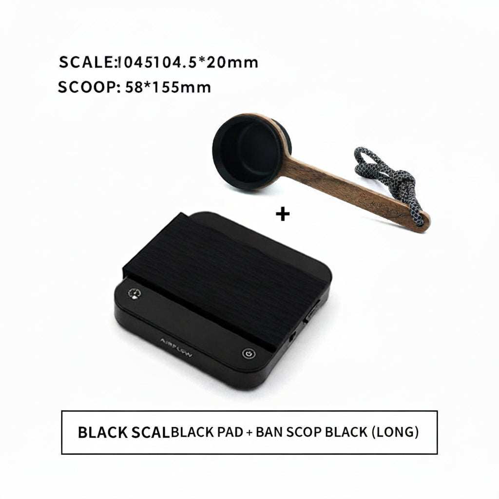 AIRFLOW mini digital coffee scale with timer for espresso brewing