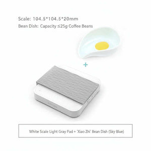 AIRFLOW mini digital coffee scale with timer for precise espresso brewing