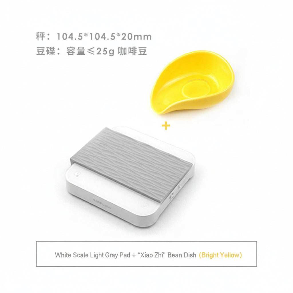 AIRFLOW mini digital coffee scale with timer and silicone heat mat for espresso