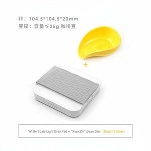 AIRFLOW mini digital coffee scale with timer and silicone heat mat for espresso