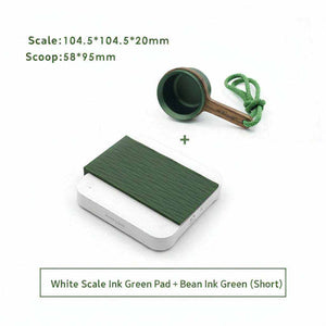 Compact AIRFLOW mini digital coffee scale with timer for espresso brewing