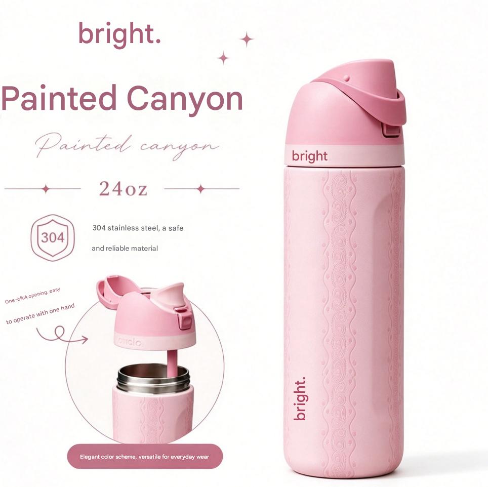 Owala FreeSip Insulated Stainless Steel Water Bottle with Straw