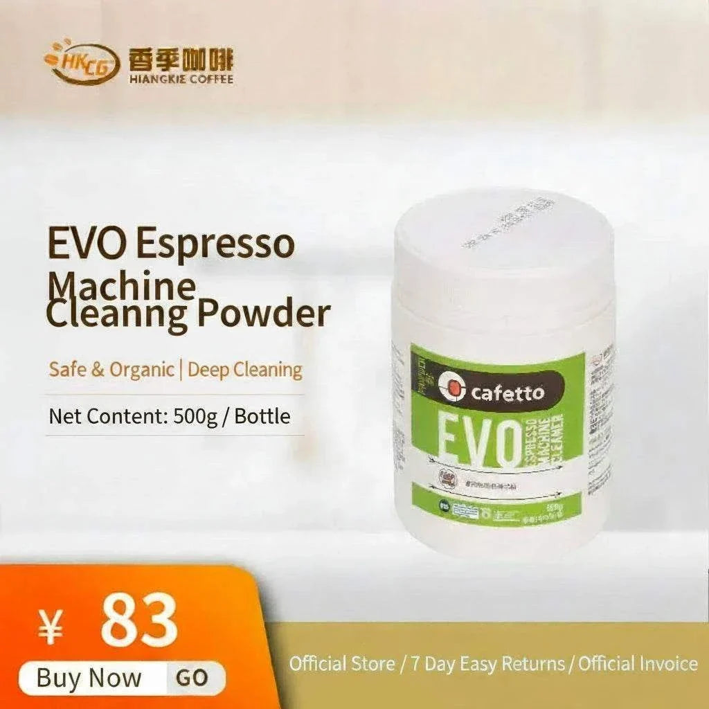 Cafetto EVO Organic espresso machine cleaner powder 500g jar