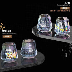 Cucinare SpongeBob SquarePants 25th anniversary crystal glass coffee tasting cups in blind box set
