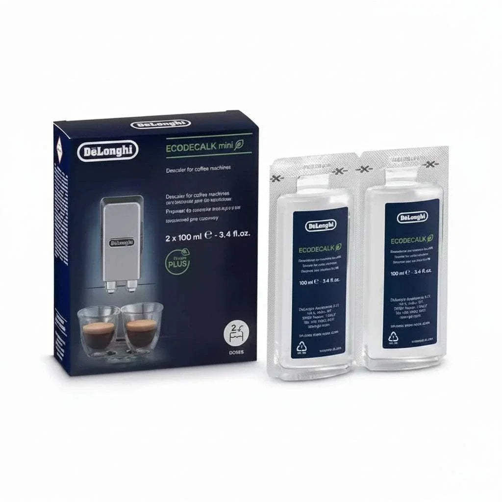 DeLonghi EcoDecalk Mini 2x100ml coffee machine descaler bottle