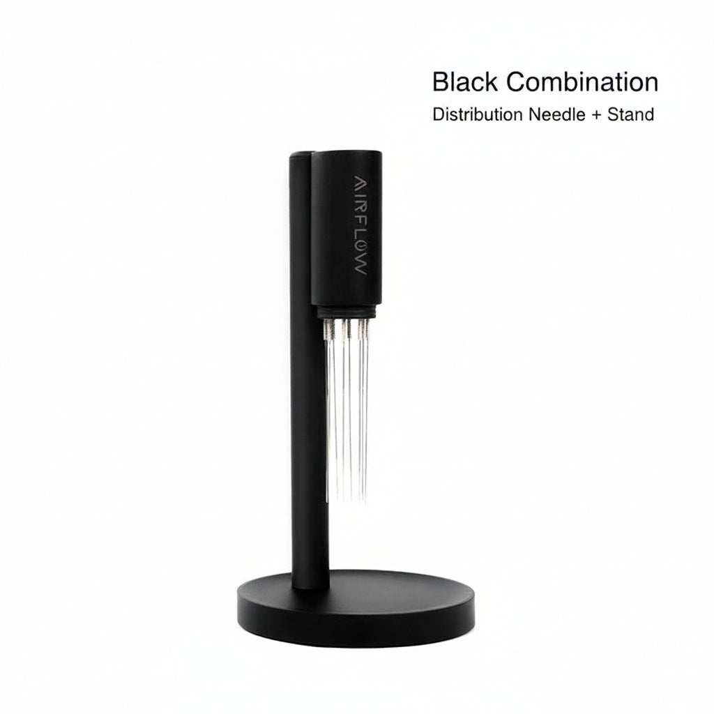 Espresso needle distributor WDT tool with stand for even coffee grounds