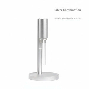 Espresso needle distributor WDT tool with stand for even coffee grounds distribution